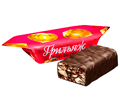Конфета Грильяж в шоколаде красный